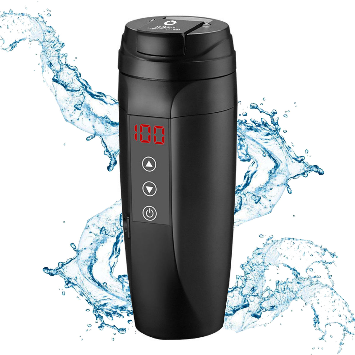 Travel Kettle Smart Flask Mug Temperature Control Car Self Heating Hot — 3E CHOICE